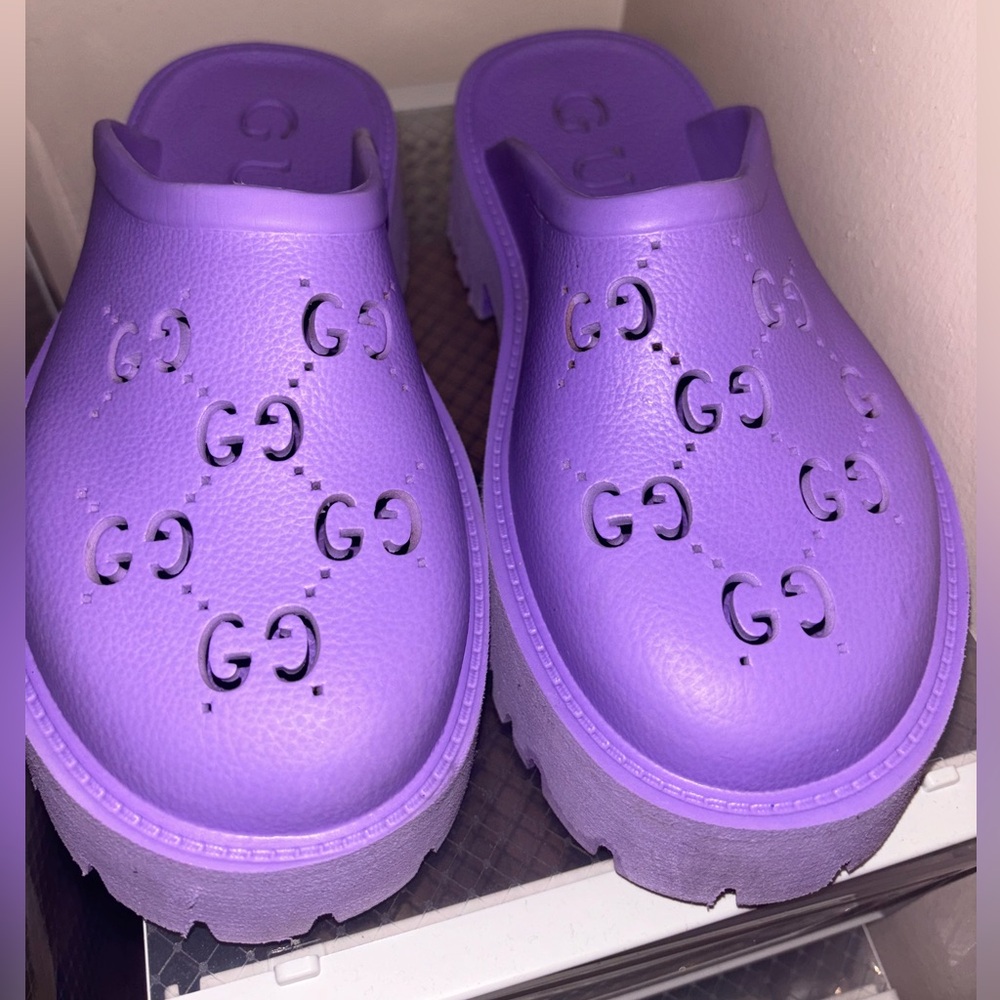 Gucci Platform Clogs